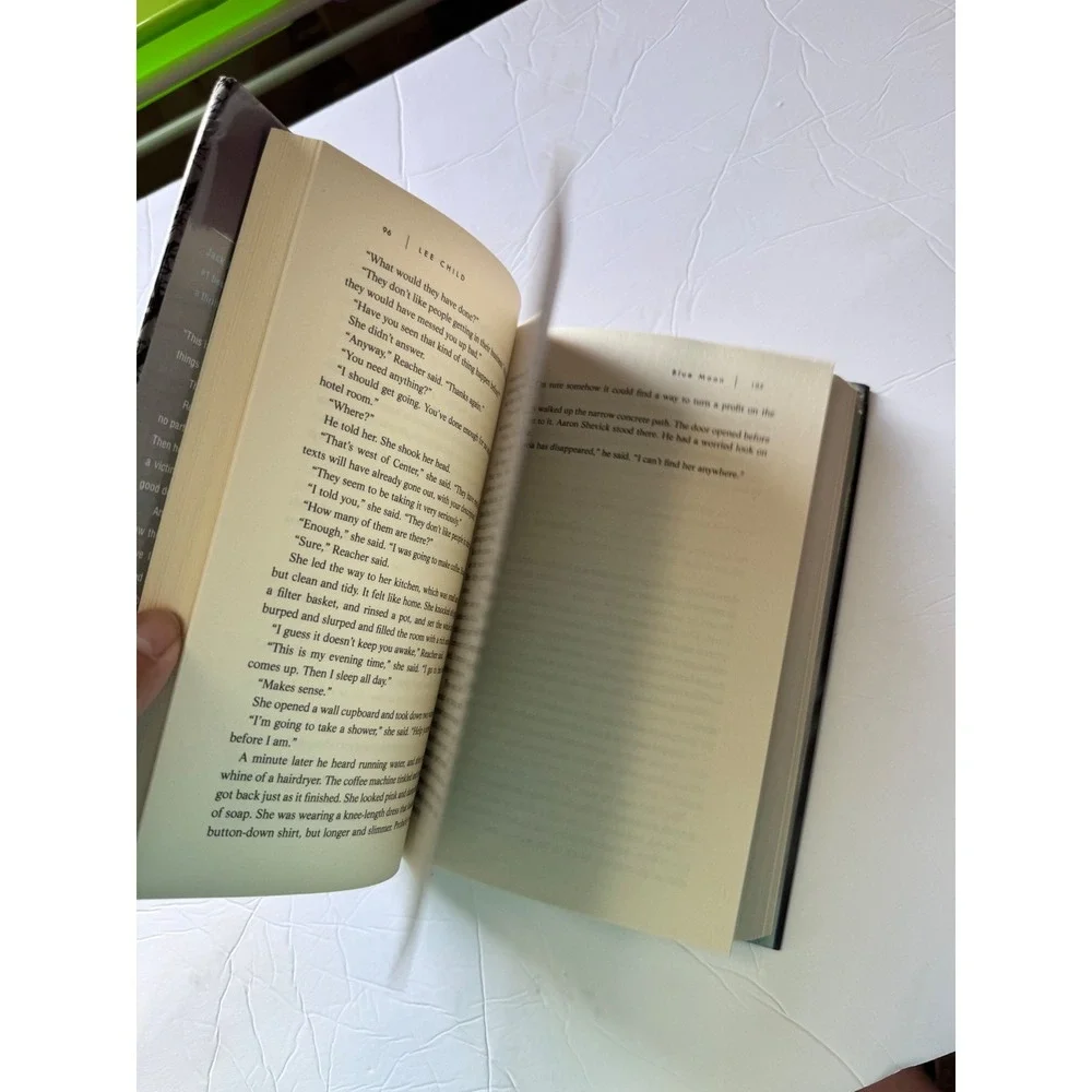 Lee Child Blue Moon Jack Reacher Novel Hardcover Thriller Book 2019